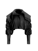 Load image into Gallery viewer, Hanami Leather Jacket